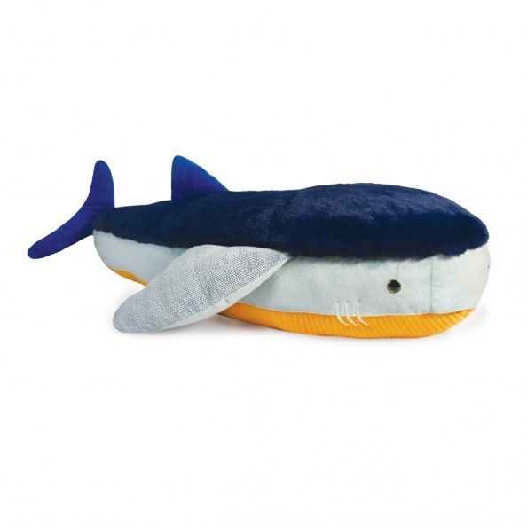  - trésors marins - peluche géante requin bleu 80 cm 